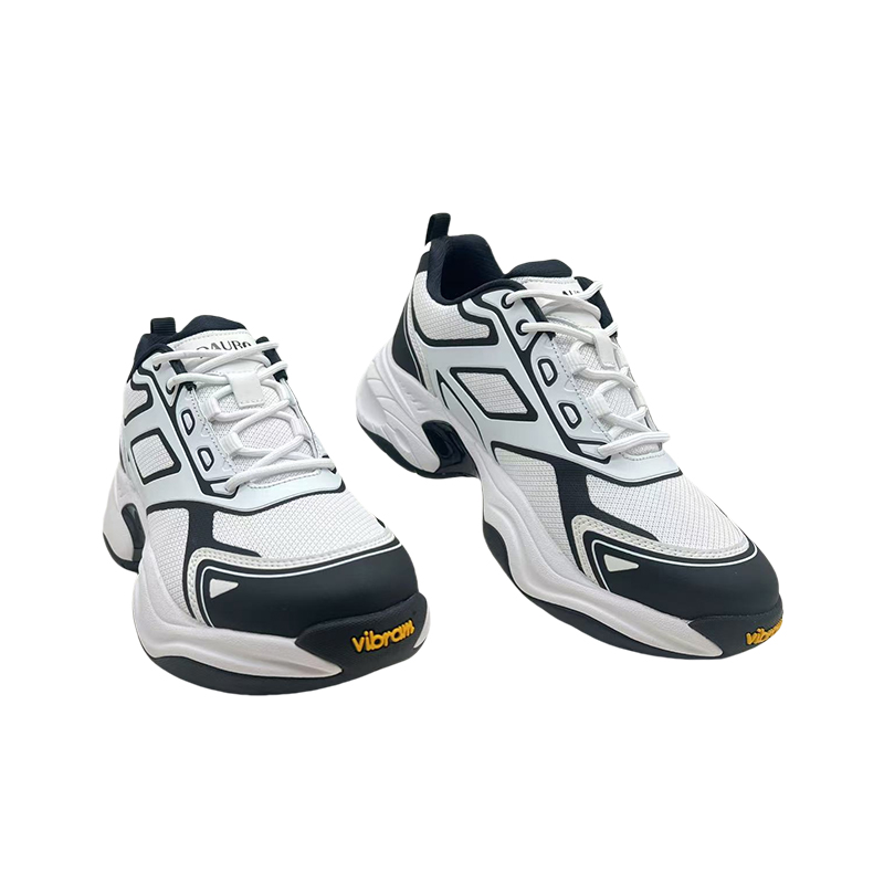 How do dad shoes ensure excellent grip and anti-slip performance in complex outdoor terrain?