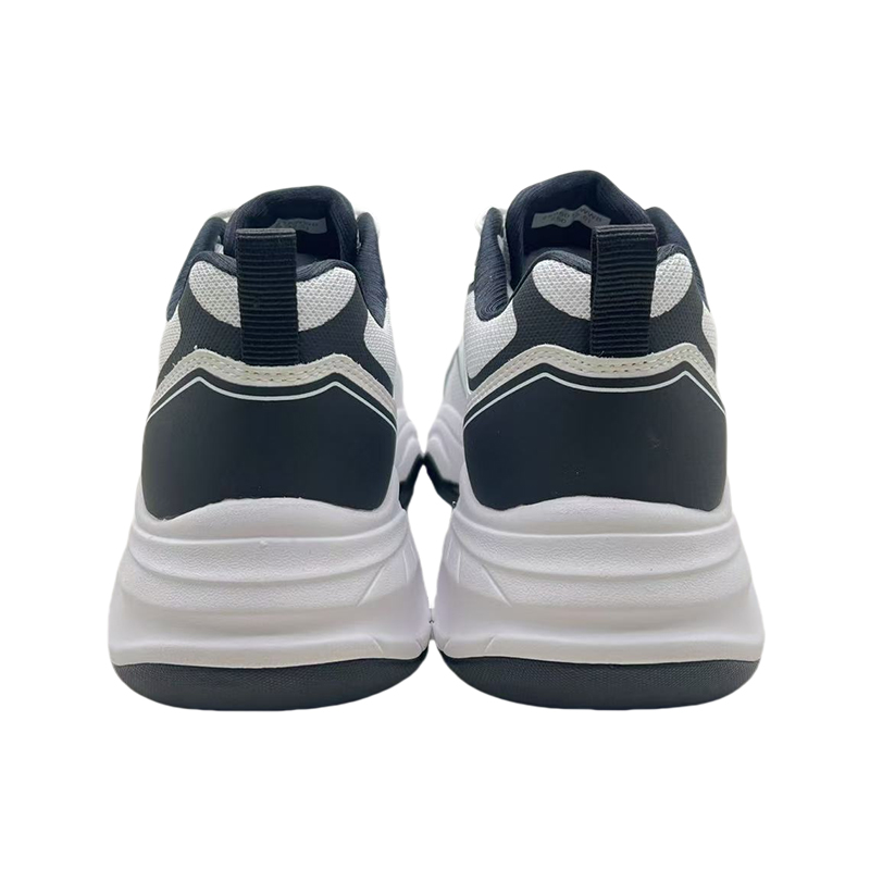 How can dad shoes balance breathability and support in their upper design?